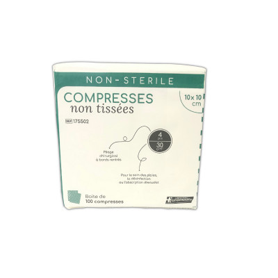 Compresse stérile 15x15cm EUROMEDIS - My Pharmacie Box
